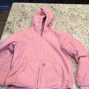 Girls Carhartt hooded winter coat